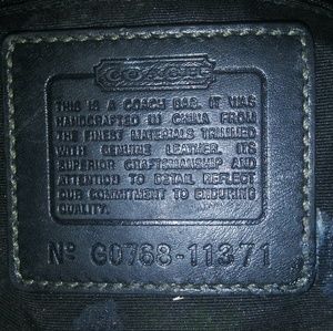 Coach bag